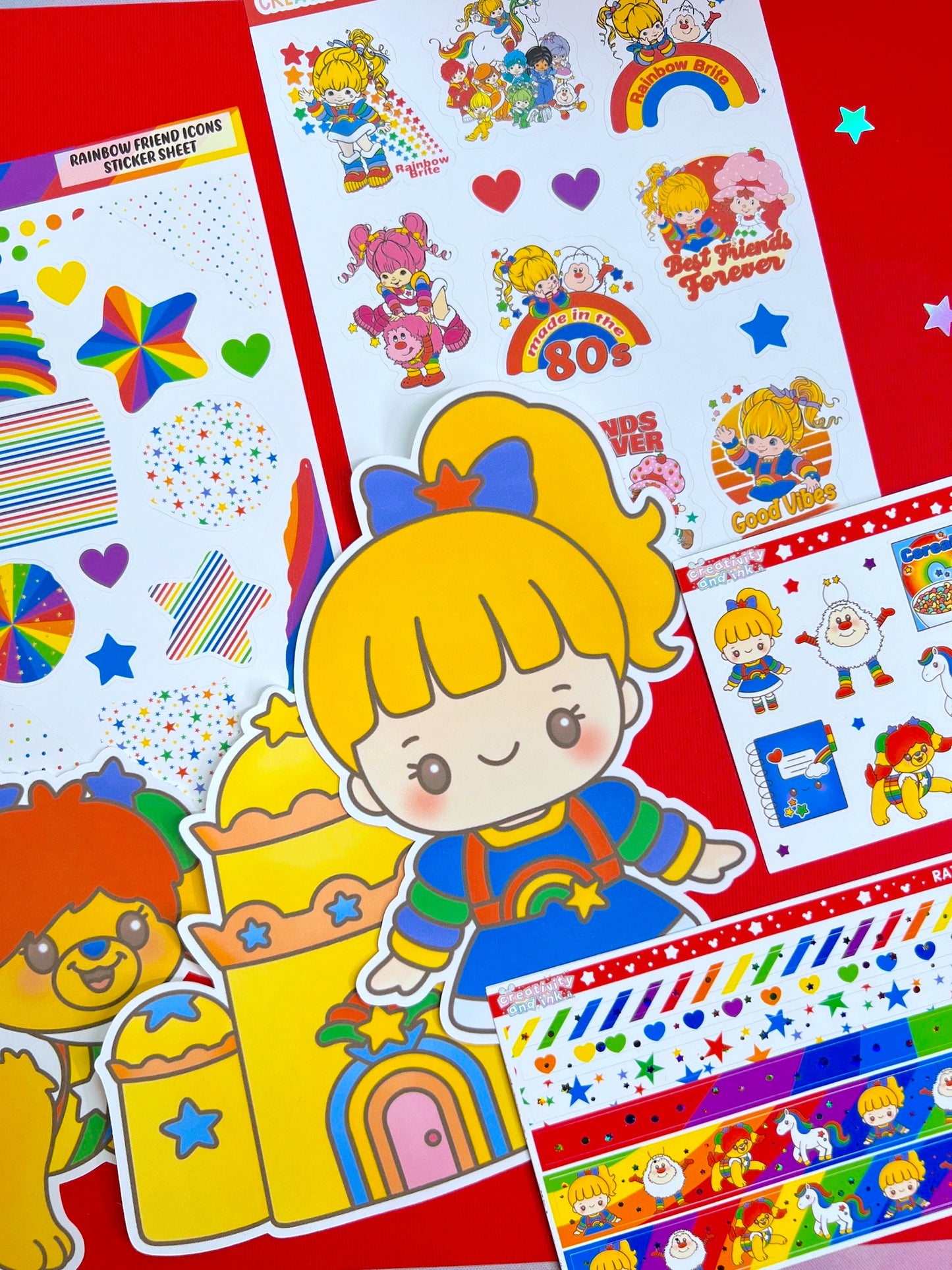 Rainbow Friends / ALC Items (Deco, Washi, etc)