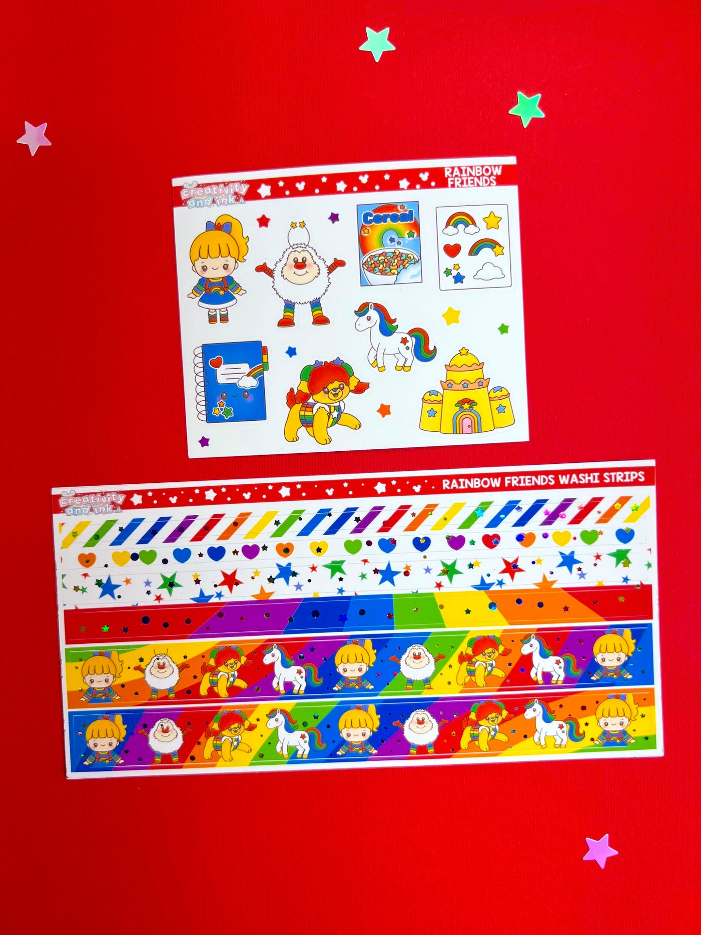 Rainbow Friends / ALC Items (Deco, Washi, etc)