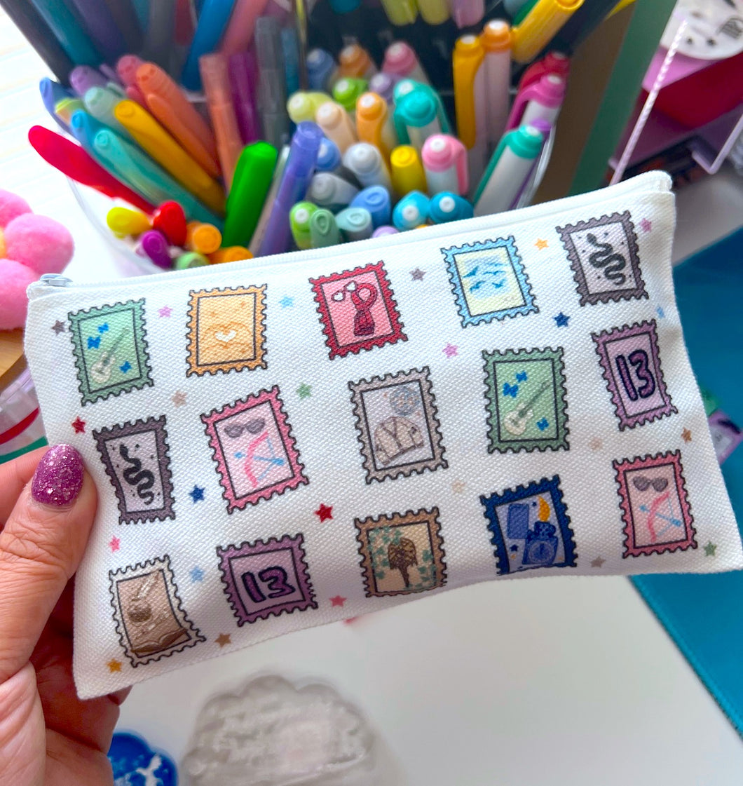 TS Stamps Pen Pouch