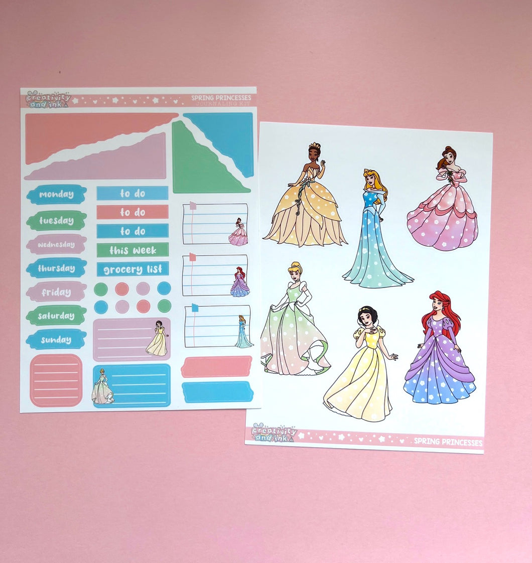 Spring Princesses / Journal Kit