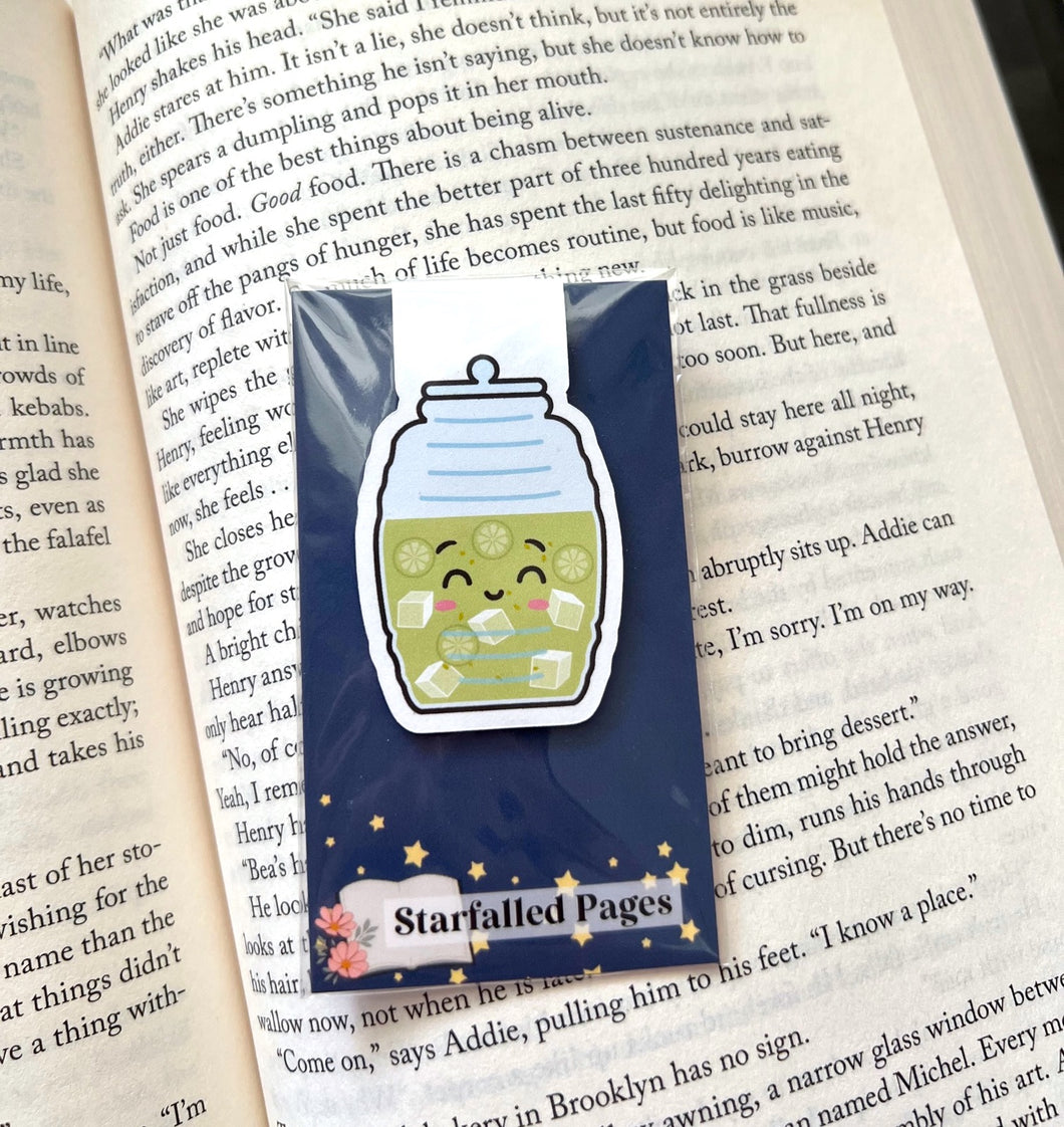 Lime Drink / Magnetic Bookmark