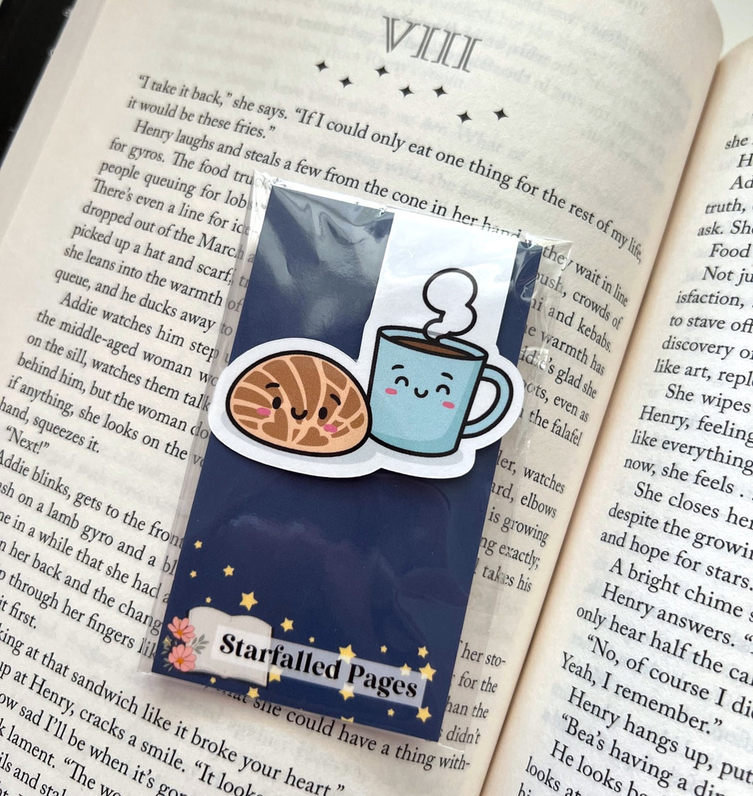 Coffee and Concha / Magnetic Bookmark