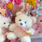 Handmade Birthday Bears LARGE Bag Charm / Keychain (LIMITED)