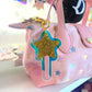 Glitter Star Wand Bag Charm / Keychain