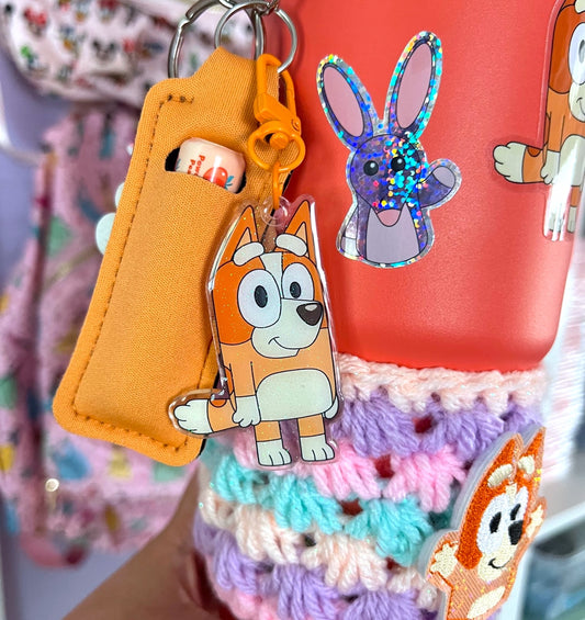 Orange Dog / Keychain (Standard and Glitter)