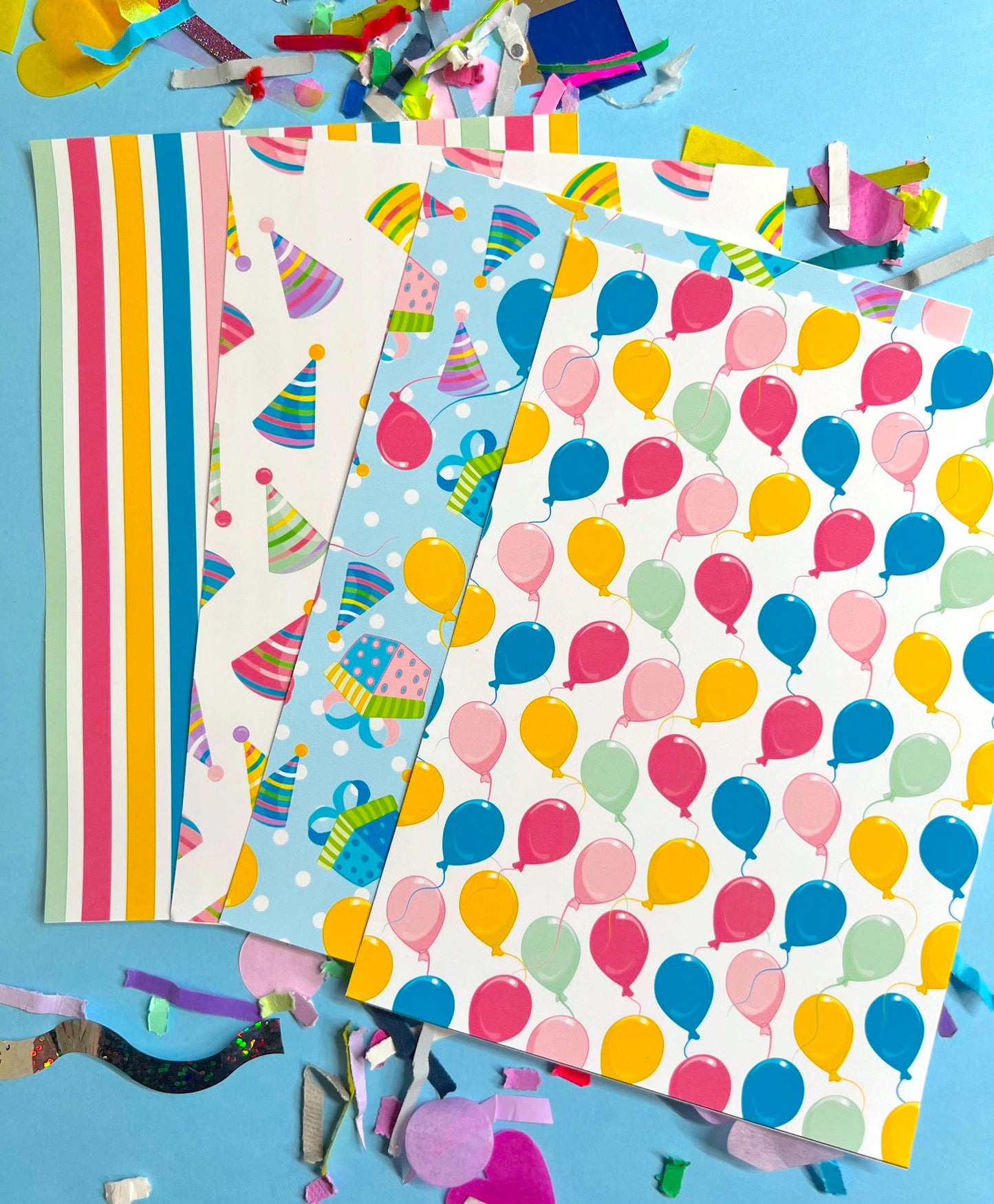 Birthday 5x7 Sticker Paper