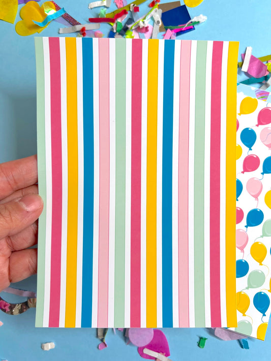 Birthday 5x7 Sticker Paper