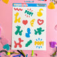 Balloon Animals Sticker Sheet