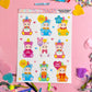 Birthday Trinkets Sticker Sheet