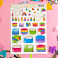 Build a Cake Sticker Sheet