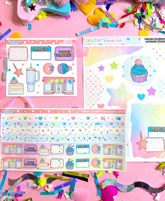 Dream Celebration / ALC Items (Deco, Washi, etc)