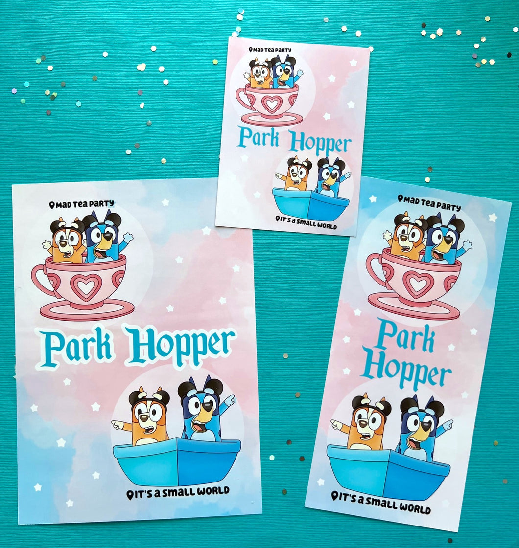Park Hopper / Sticker Dashboard
