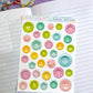Pastel Buttons Sticker Sheet