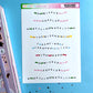 Wicked Bracelet Names Sticker Sheet