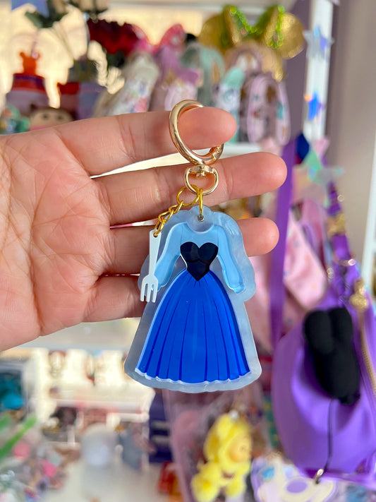 Kissing Dress - Bag Charm / Keychain