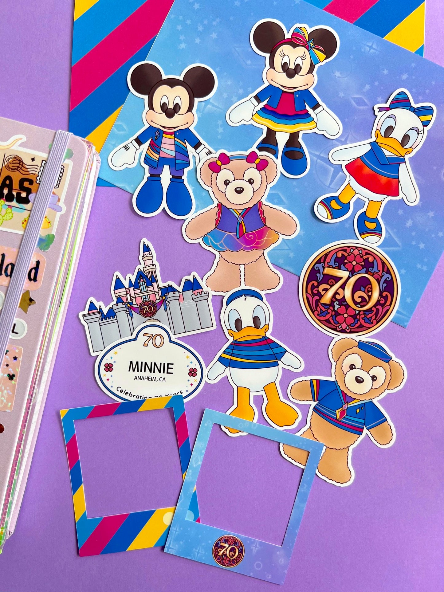 NEW! 70th Celebration / Collage & Sticker Pack