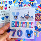 NEW! 70th Celebration / Collage & Sticker Pack