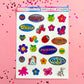 Nostalgic Stickers Sticker Sheet