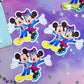 70th Duo / Foiled Die Cut Sticker
