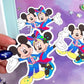 70th Duo / Foiled Die Cut Sticker