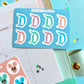 $2 TUES /  Magical Summer Colorway - Mini Sticker Sheets