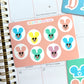 $2 TUES /  Magical Summer Colorway - Mini Sticker Sheets