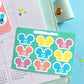 $2 TUES /  Magical Summer Colorway - Mini Sticker Sheets