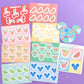 $2 TUES / Magical Fruit Salad BUY ALL Sticker and Die Cut Bundle