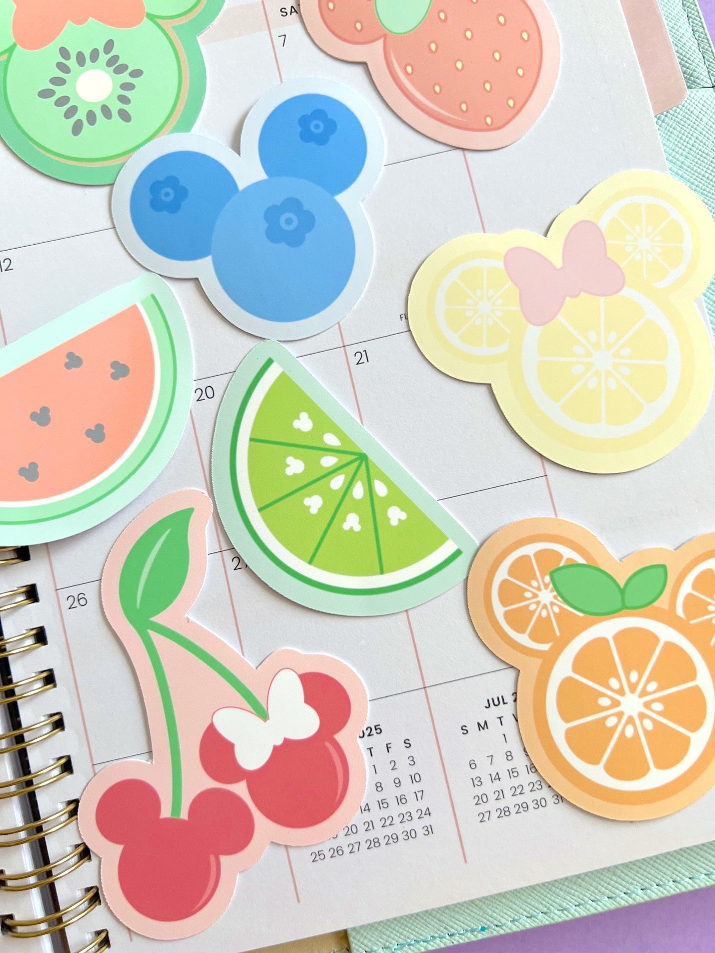 $2 TUES / Magical Fruit Die Cut Stickers