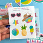 NEW! Summer / Collage & Sticker Pack