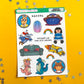 Raised on / Sticker Sheet