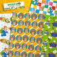 Raised on / FULL PAGE Sticker Paper Pack