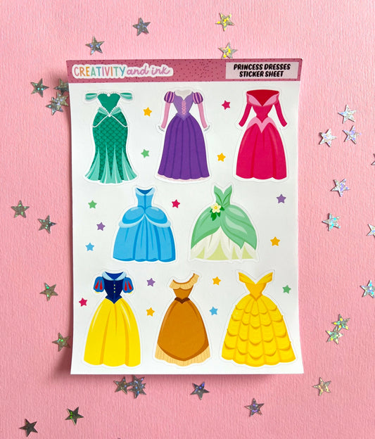 Dresses / Sticker Sheet