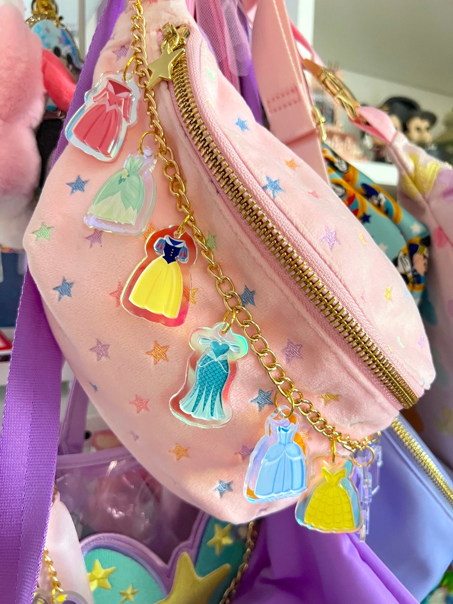 Dresses Large Acrylic Bag Chain