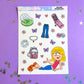 McGuire / Sticker Sheet