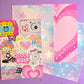 Trendy Girl / FULL PAGE Sticker Paper Pack