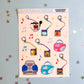 Hit Music / Sticker Sheet