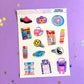 Y2K Vibes #1 / Sticker Sheet