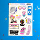Y2K Vibes #4 / Sticker Sheet