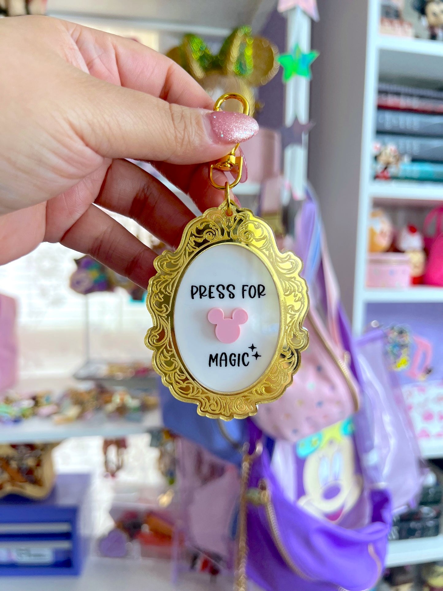 Press for Magic Bag Charm / Keychain
