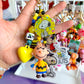Handmade Fancy & Chunky Beaded Bag Charm - #14 (LIMITED)
