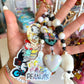 Handmade Fancy & Chunky Beaded Bag Charm - #17 (LIMITED)