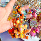 Handmade Fancy & Chunky Beaded Bag Charm - #20 (LIMITED)