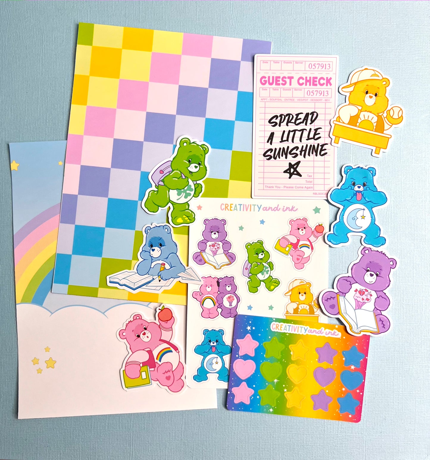 Bear Friends / Junk Journal Kit