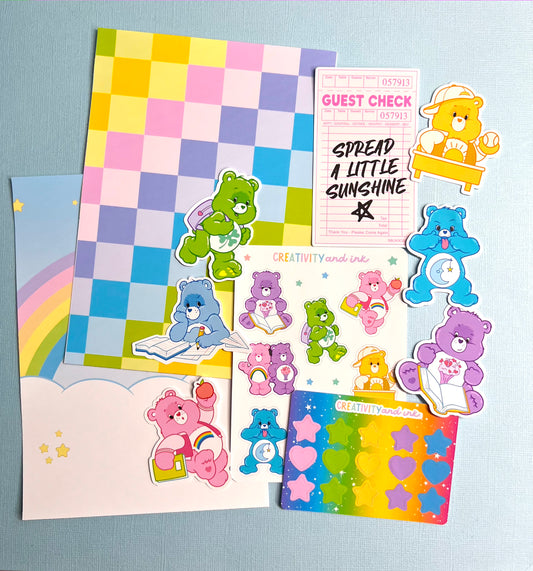 Bear Friends / Junk Journal Kit