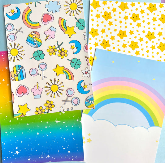 Bear Friends / FULL PAGE Sticker Paper Pack