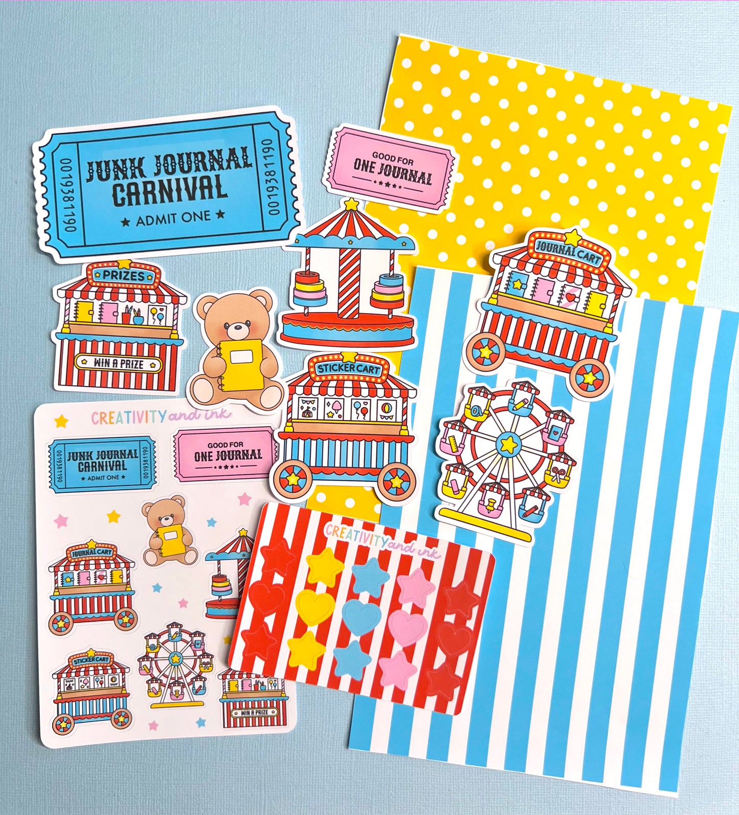 Junk Carnival / Junk Journal Kit