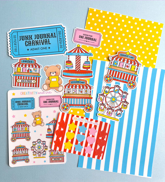 Junk Carnival / Junk Journal Kit