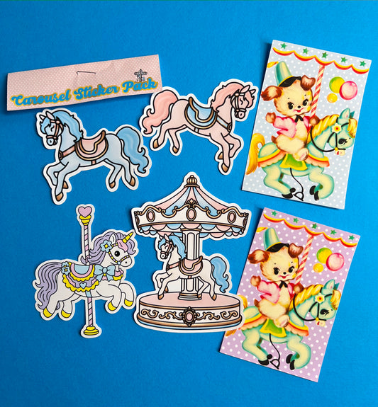 Carousel Sticker Pack
