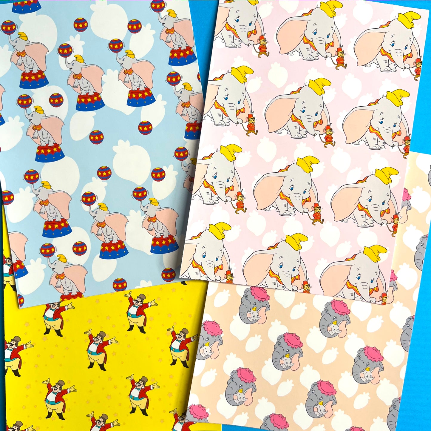 Baby Elephant / FULL PAGE Sticker Paper Pack
